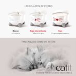 Fuente Bebedera Acero Inoxidable Pixi Catit - Imagen 4