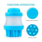 Cepillo De Goma Para Baño Pet Washer Pawise - Imagen 2