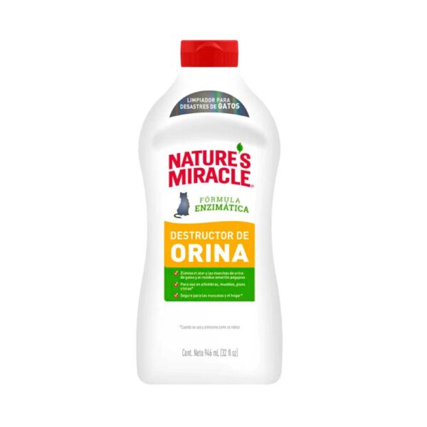 Destructor De Orina Gato 946ml Nature's Miracle