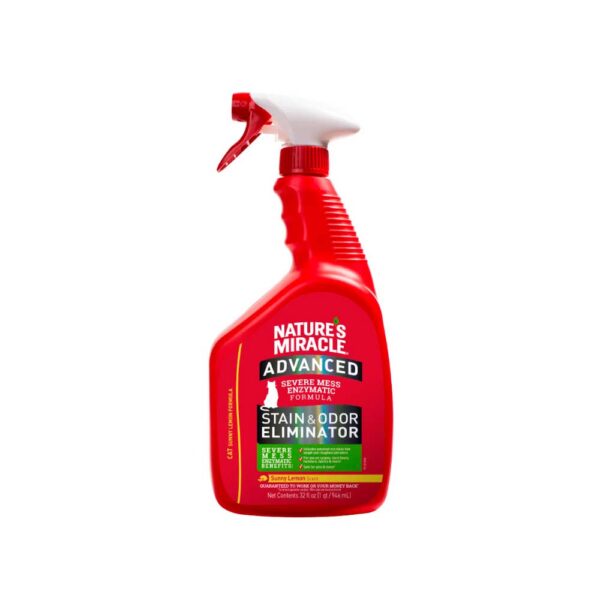 Eliminador Avanzado Manchas Y Olores Gato 946ml Nature's Miracle