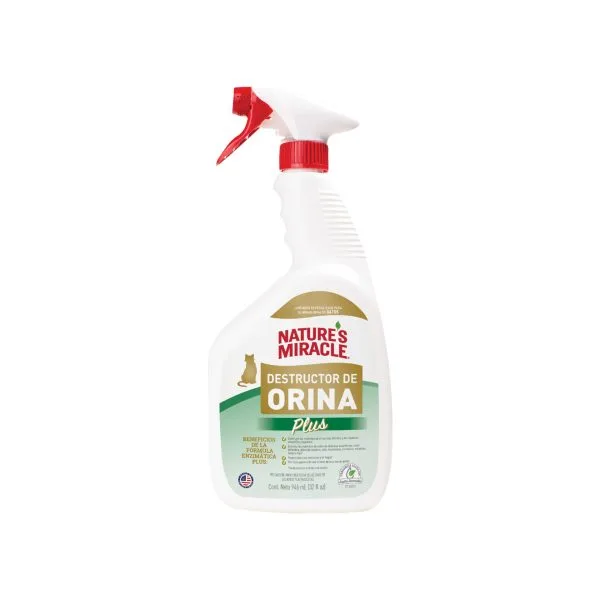 Natures Miracle Destructor de Orina Plus Gato 946 ml