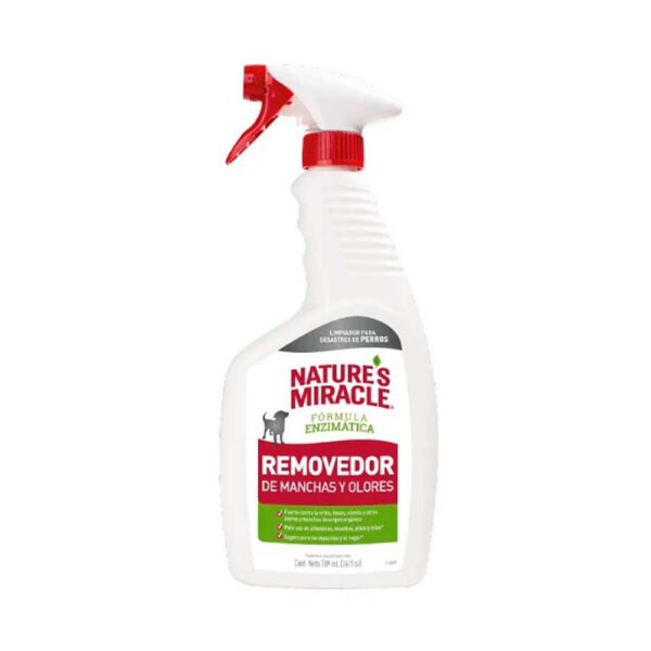 Removedor Manchas Y Olores Perro 709ml Nature's Miracle