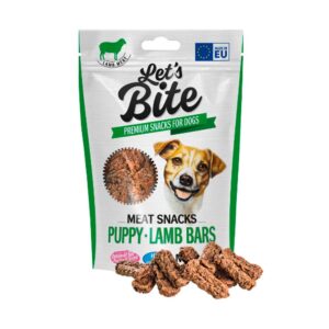 Snack Brit Let's Bite Puppy Lamb Bars 80Gr