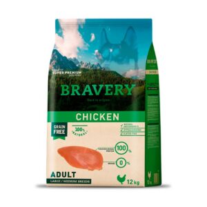 Bravery Chicken Large/Medium Adulto 12 KG
