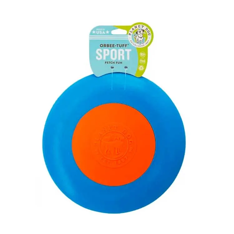FRISBEE ZOOM FLYER AZUL NARANJA PLANET DOG