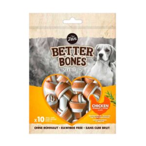 Huesitos Better Bones Sabor Pollo Finas Hierbas 10 Unidades Zeus