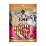 Palitos Better Bones Envueltos Pato Con Arándanos 10 Unidades Zeus