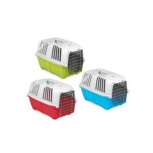 JAULA TRANSPORTE PRATIKO 2 METAL MIX COLORES