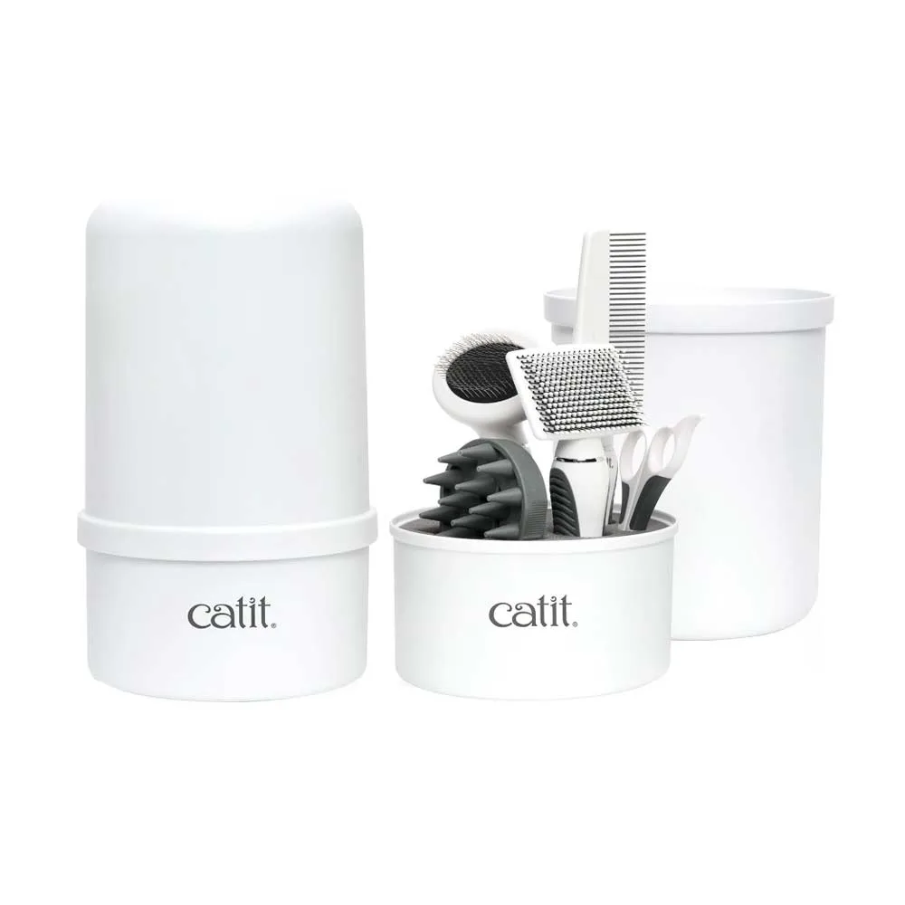 CATIT KIT GROOMING PELO CORTO KIT DE ASEO