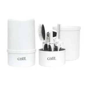 CATIT KIT GROOMING PELO LARGO KIT DE ASEO