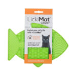 LickiMat Casper Verde Para Gatos