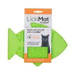 LickiMat Casper Verde Para Gatos