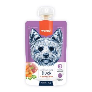Wanpy Tasty Duck Perro 90 Gr