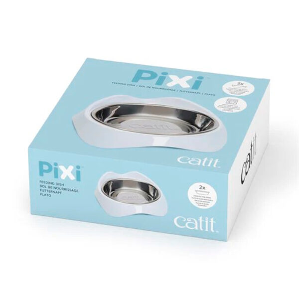 Plato Gato Borde Bajo Pixi Catit