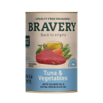 Lata Bravery Perro Tuna & Vegetables 290 Gr
