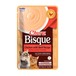 Churu Bisque Gato Pollo Y Carne 40 Gr Inaba