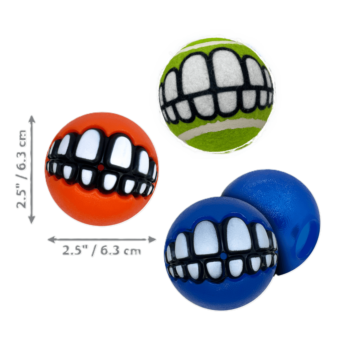 Kong Grinz Balls 3 Unidades - Imagen 2