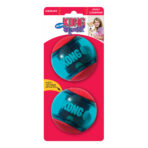 Kong Squeezz Action Ball Red 2 Unidades Talla L