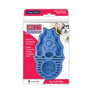 Kong ZoomGroom Dog Azul