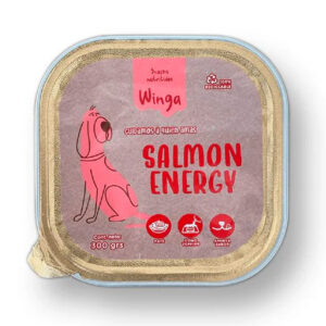 Paté Salmón Energy Perro 300 Gr Winga
