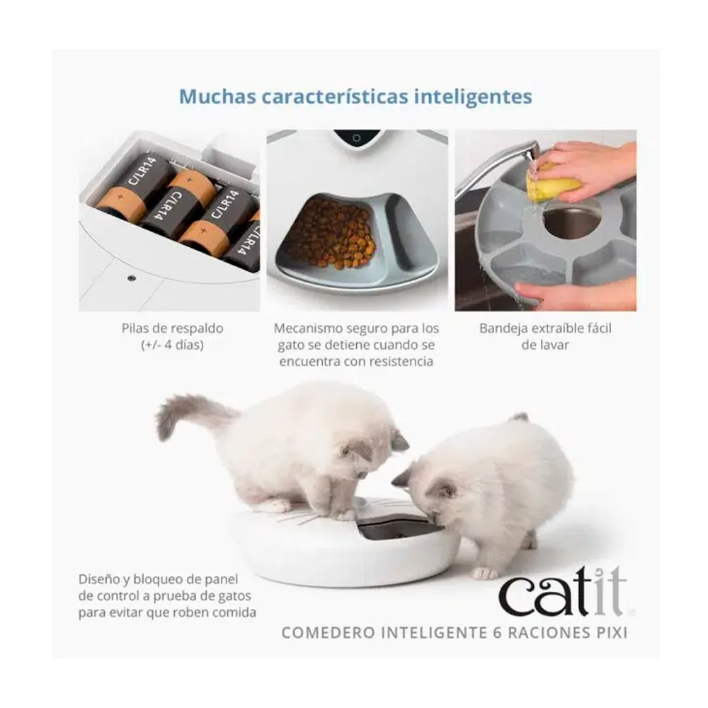 Comedero Smart Pixi 6 Porciones Catit - Imagen 3