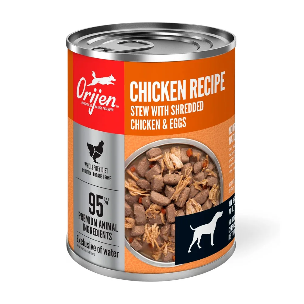 LATA ORIJEN PERRO PREMIUM CHICKEN STEW 363 GR Lata Orijen Chicken Dog 363 Gr - Imagen 1