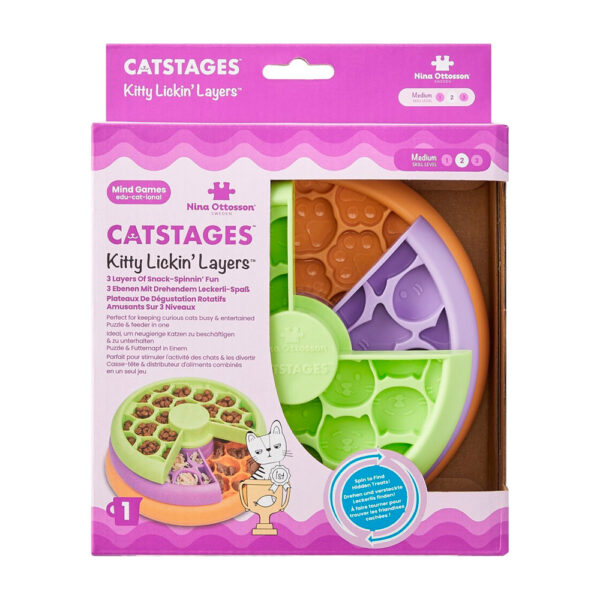 Comedero Catstages Lickin Layer Outward Hound