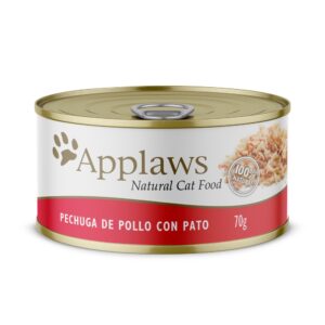 Lata Applaws Gato Pechuga De Pollo Y Pato 70 Gr