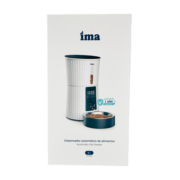 Dispensador Automático De Alimento Para Mascotas 4 Lts IMA