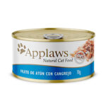 Lata Applaws Gato Filete De Atún Con Cangrejo 70 Gr