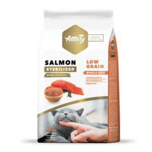 Inicio Gatos Alimentos de gatos Alimento seco de gatos Amity Gato Adulto Esterilizado Salmon 7Kg Amity Gato Adulto Esterilizado Salmon 7Kg
