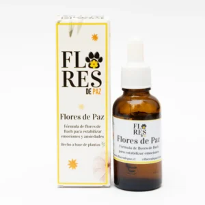 Flores de Paz Flores de Bach Para Animales 30ml - Miedos