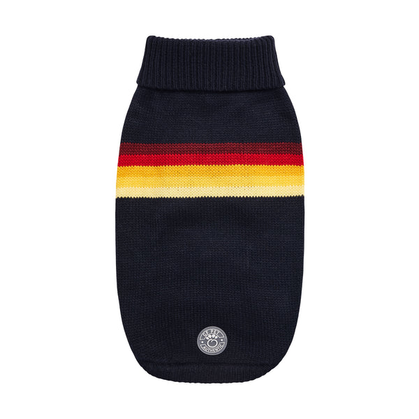 SWEATER RETRO AZUL MARINO