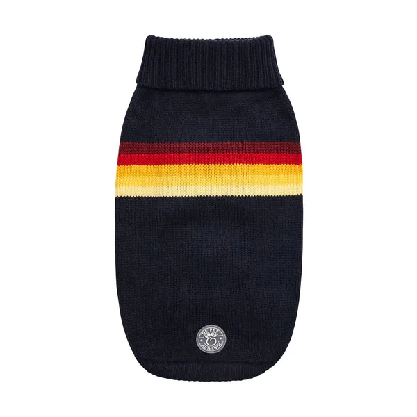 SWEATER RETRO AZUL MARINO
