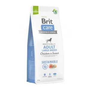 BRITCARE ADULTO LARGE BREED CHICKEN & INSECT 12 KG