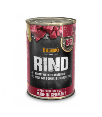 BELCANDO LATAS TERNERA CON PATATA Y GUISANTES 400 GR