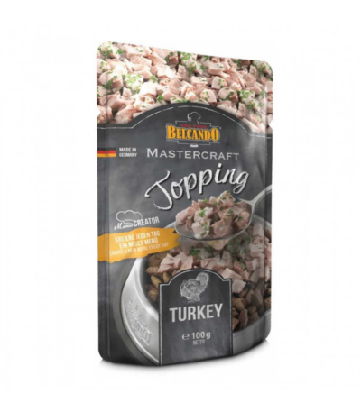 BELCANDO MASTERCRAFT TOPPING PAVO 100 GR