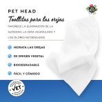 TOALLITAS HUMEDAS PARA OIDOS PET HEAD HEALTH 30 UNI