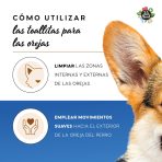 TOALLITAS HUMEDAS PARA OIDOS PET HEAD HEALTH 30 UNI