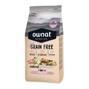 Ownat Just Grain Free Gato Sterilized 3 kg
