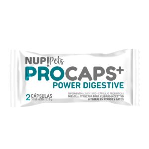 NUP!®PETS PRO CAPS POWER DIGESTIVE (2 CÁPSULAS)