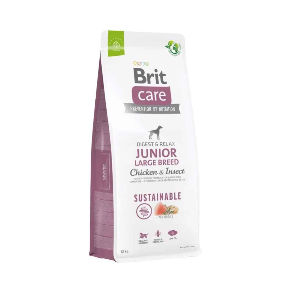 Home 21 BRITCARE JUNIOR LARGE BREED CHICKEN & INSECT 12 KG