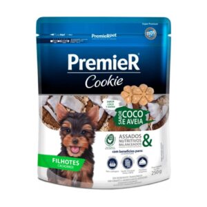 PREMIER COOKIE CACHORROS COCO Y AVENA 250 G