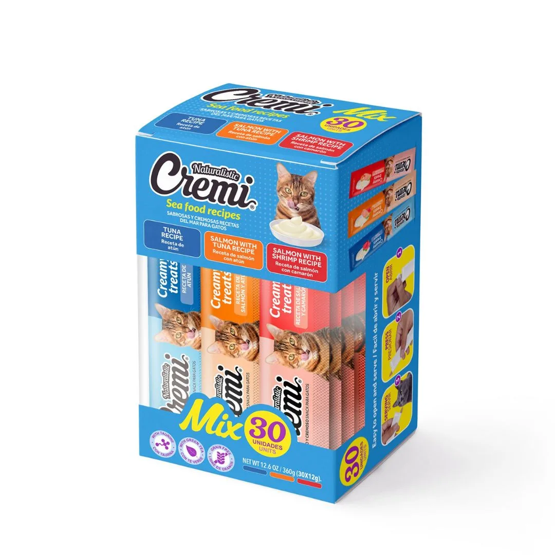 CREMI BOX SEA FOOD MIX 12GR/30 UNI
