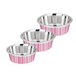 PLATO KUMBAR PERROS CON RAYAS ROSA