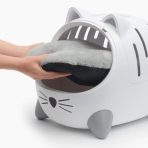 TRANSPORTADORA PIXI MIO + CAMA CATIT