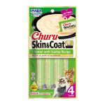 CHURU GATO SKIN & COAT POLLO CON OSTIONES