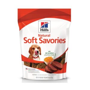 SOFT SAVORY SNACKS BEEF AND CHEDDAR 227 GR HILLS