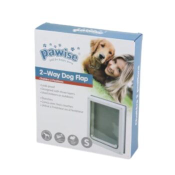PUERTA DE PERRO ABATIBLE TALLA S 30x36 CM PAWISE