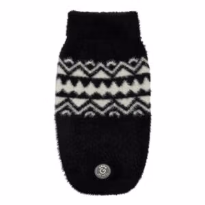 SWEATER FUZZY NEGRO GFPET